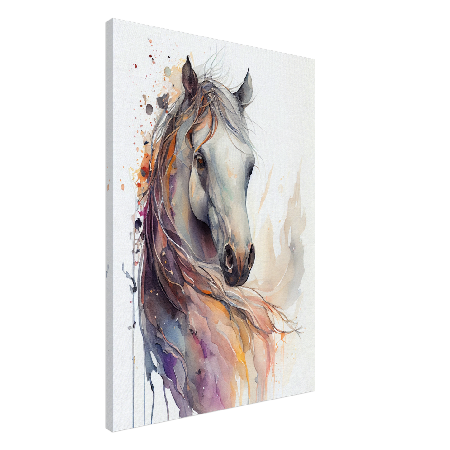 "Noble Companion" Horse - Canvas