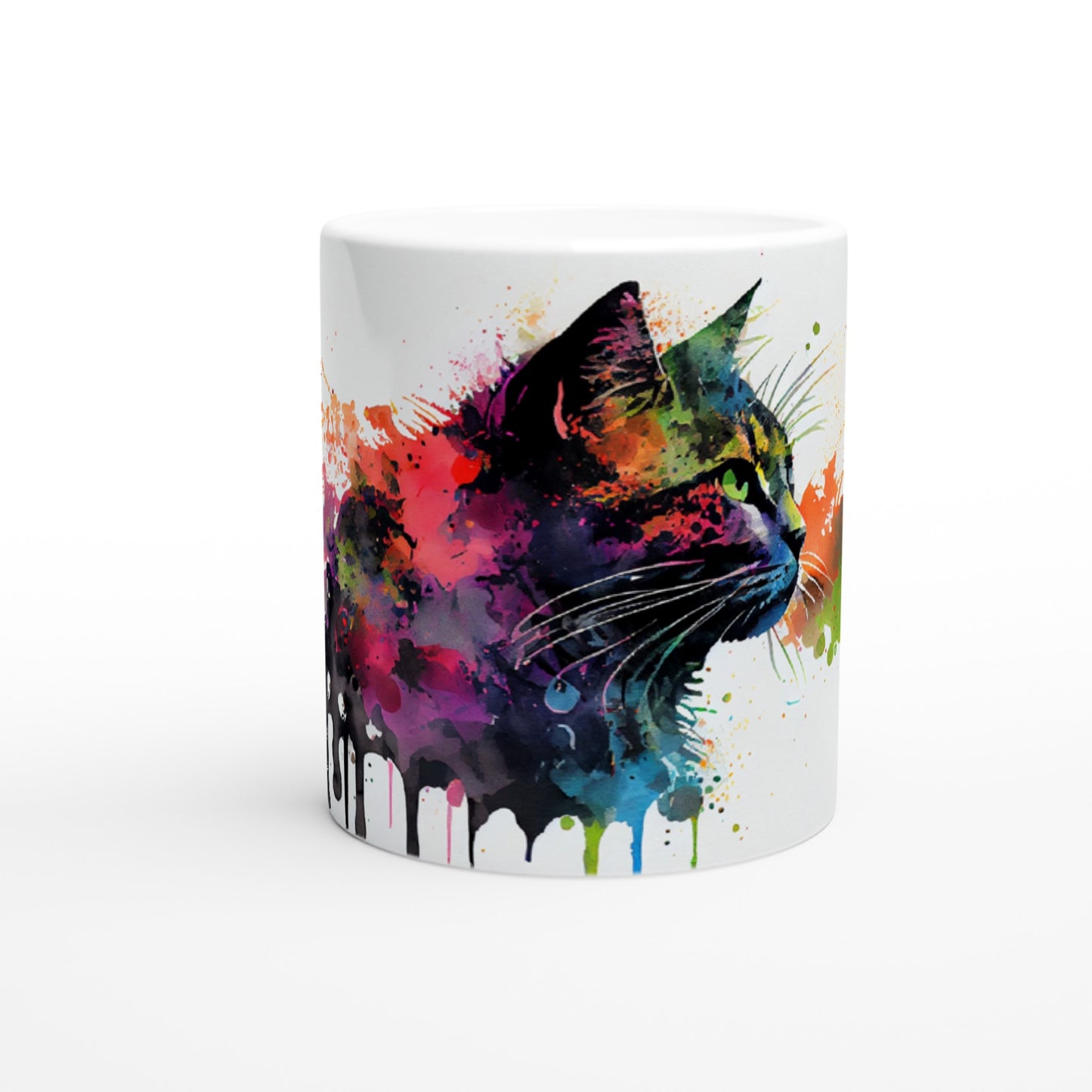 Whimsical Feline - Ceramic Mug