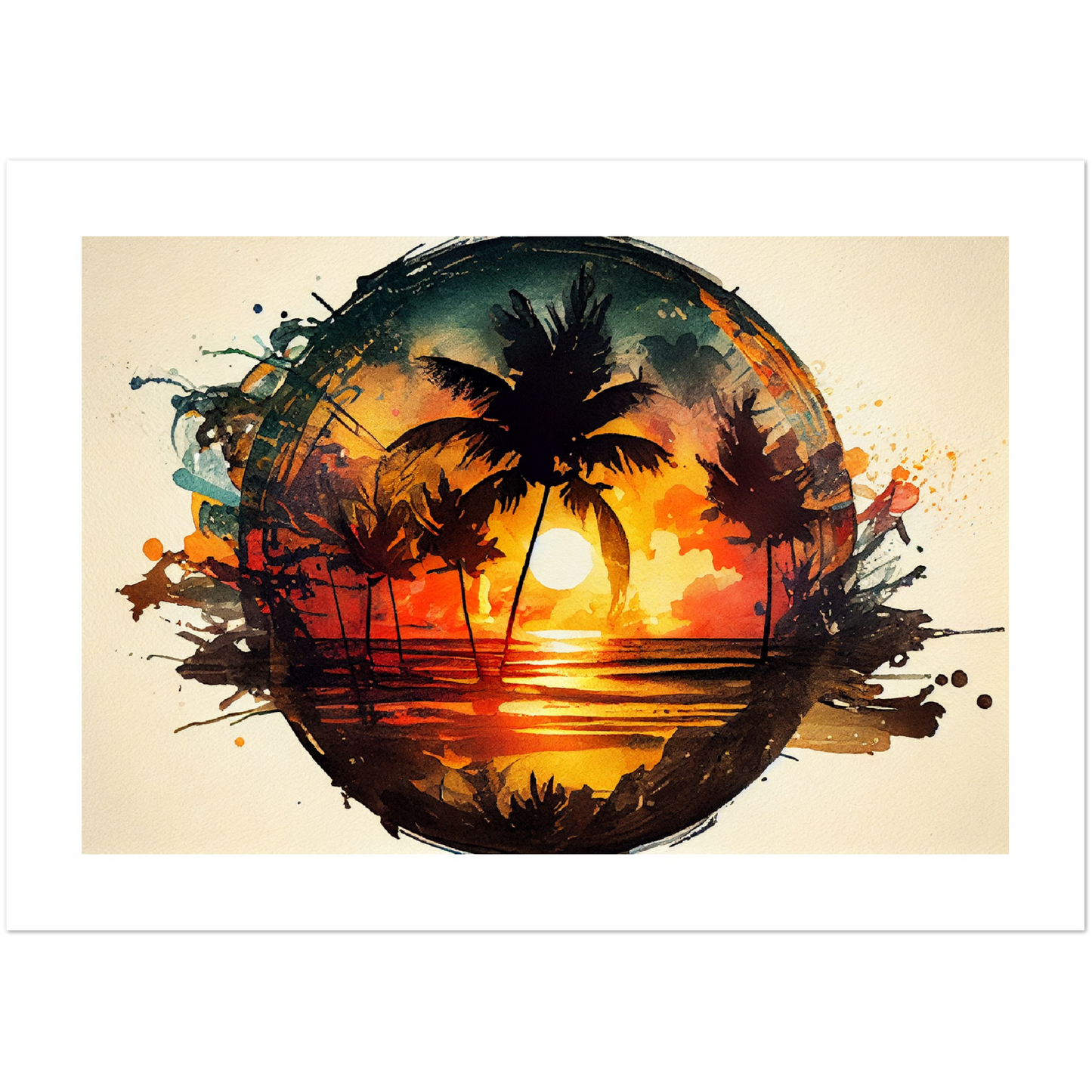 Sunset Spectrum - Premium Matte Paper Poster