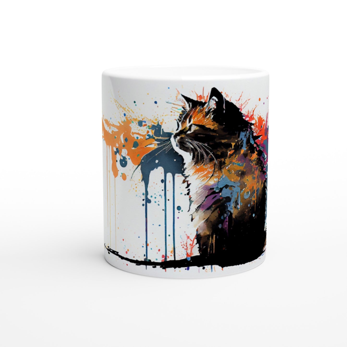 Purrfect Palette - Ceramic Mug