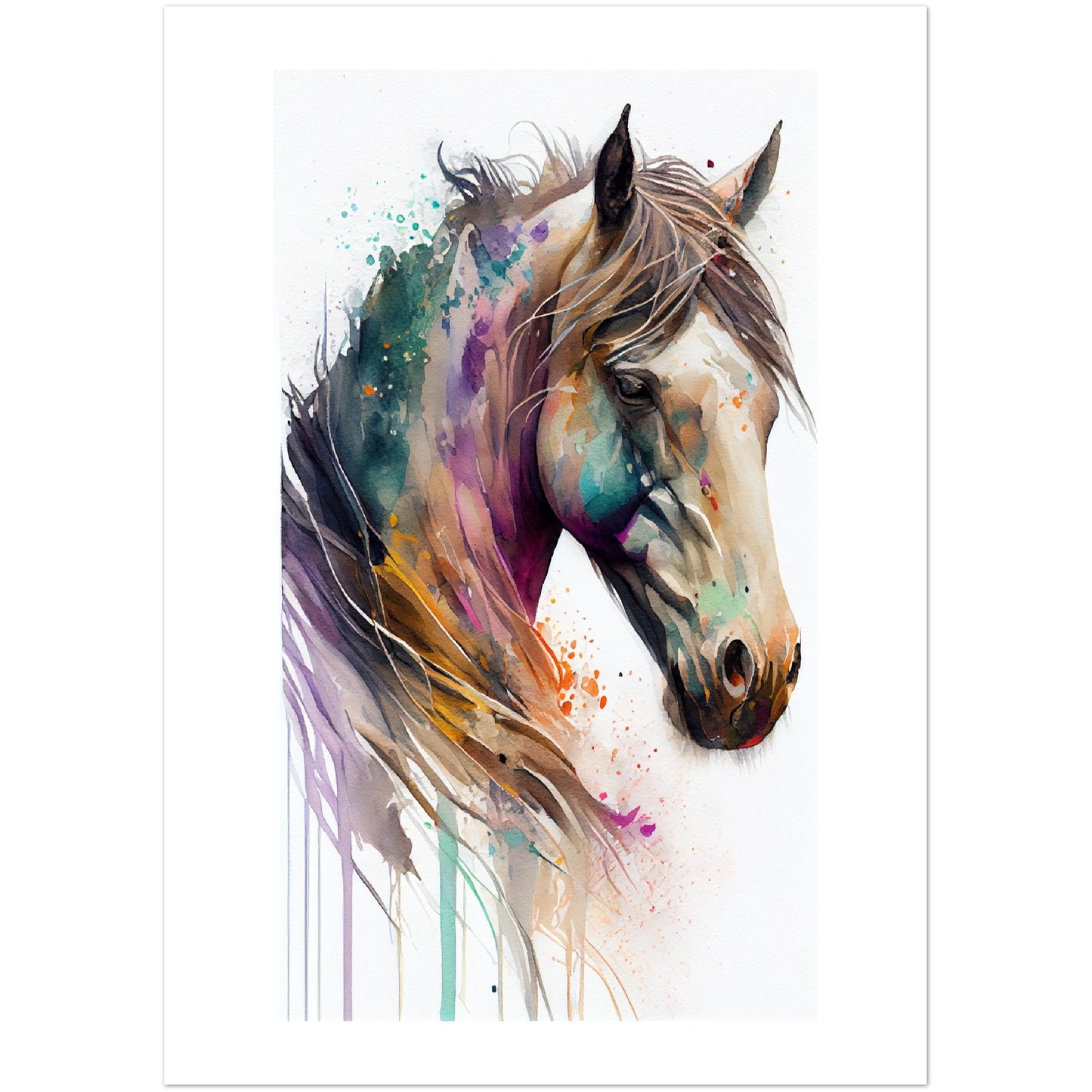 Majestic Steed - Premium Matte Paper Poster