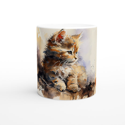 Cute Contemplation - Ceramic Mug