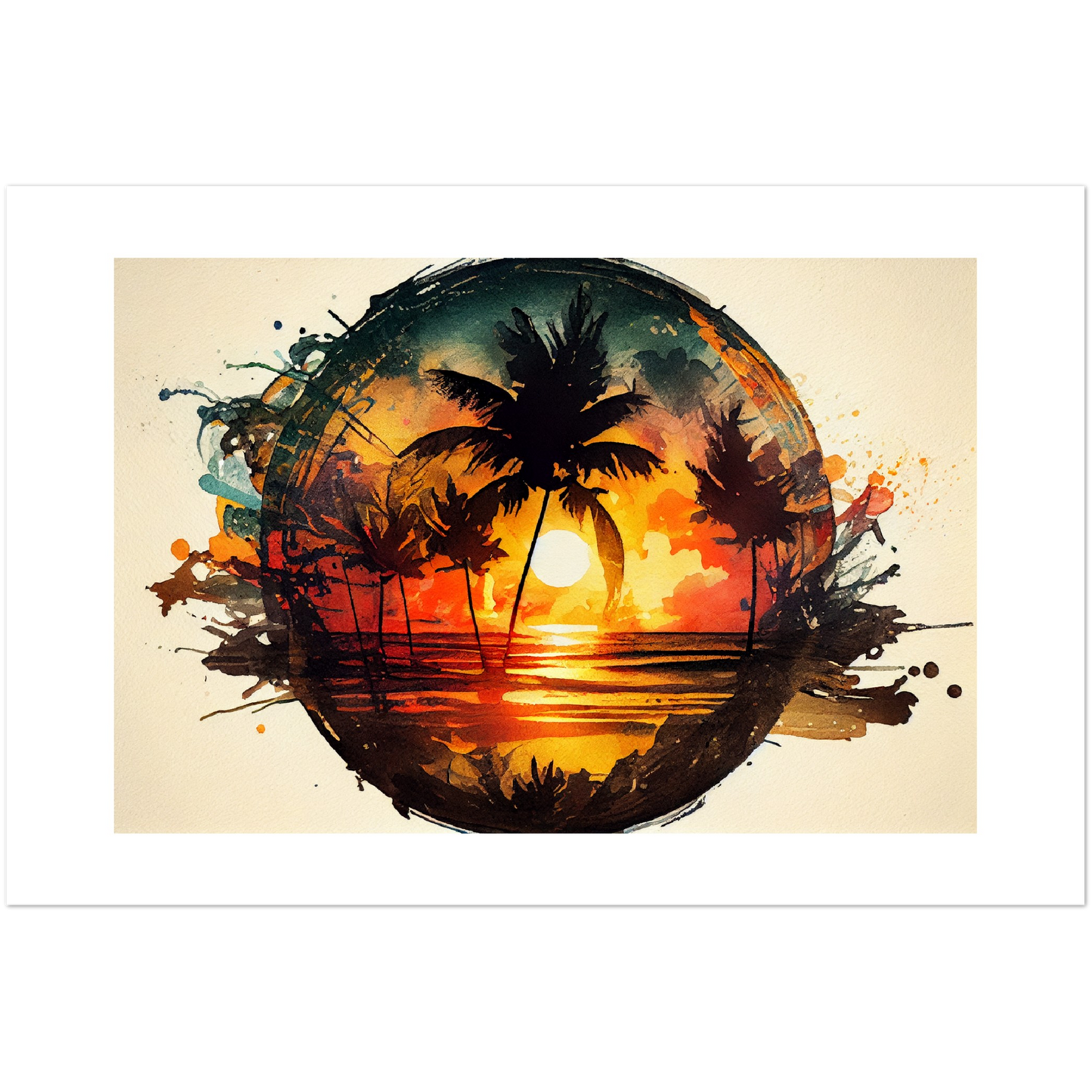 Sunset Spectrum - Premium Matte Paper Poster