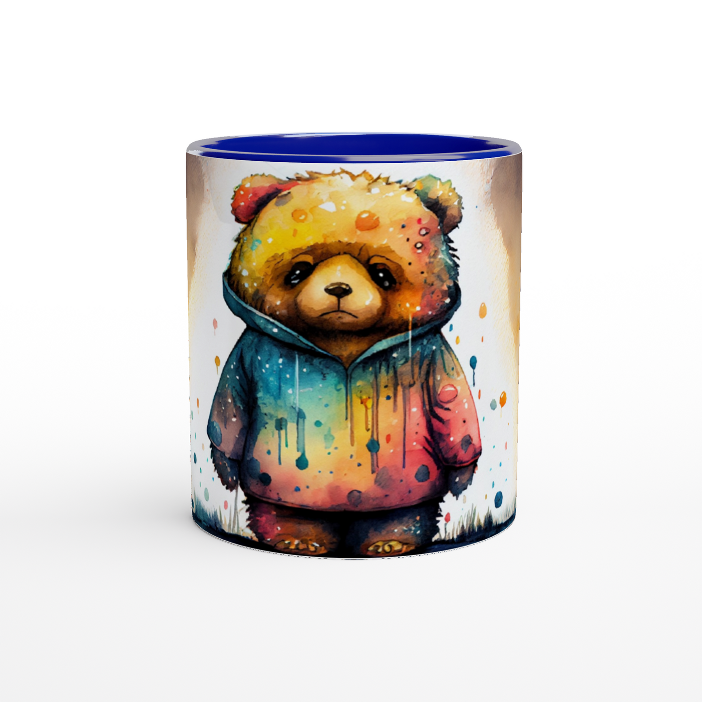 "Tears of the Cosmos A Sad Spacebear" Bear - 11oz Ceramic Mug