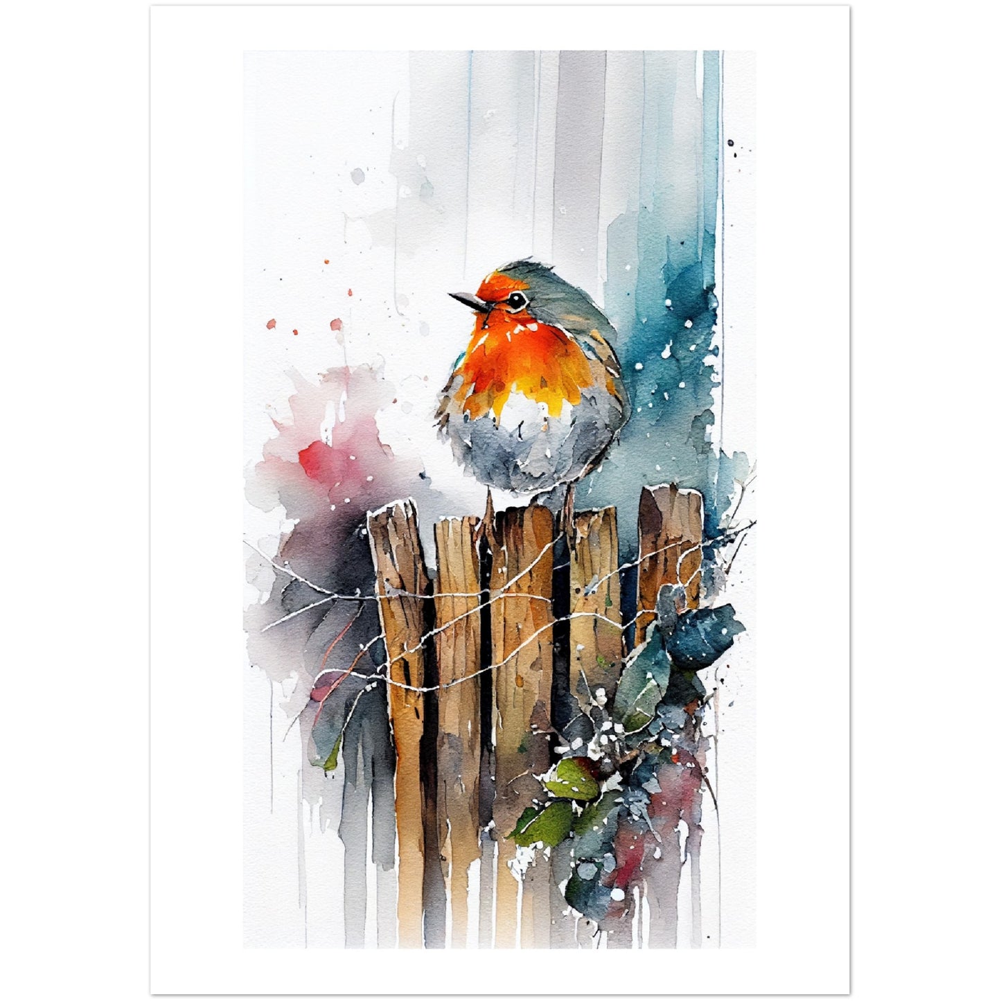 Vibrant Plumage - Premium Matte Paper Poster