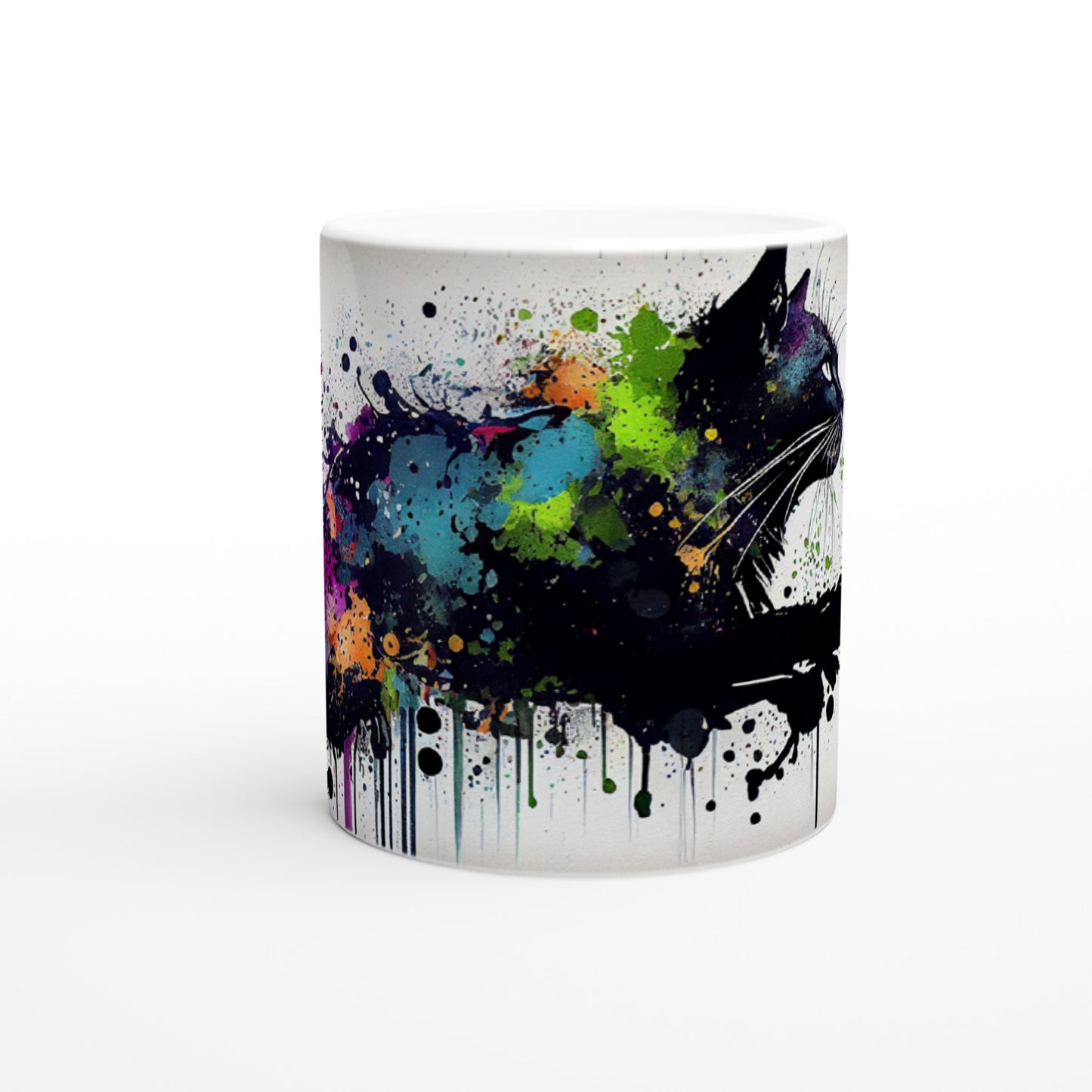 Midnight Whiskers - Ceramic Mug