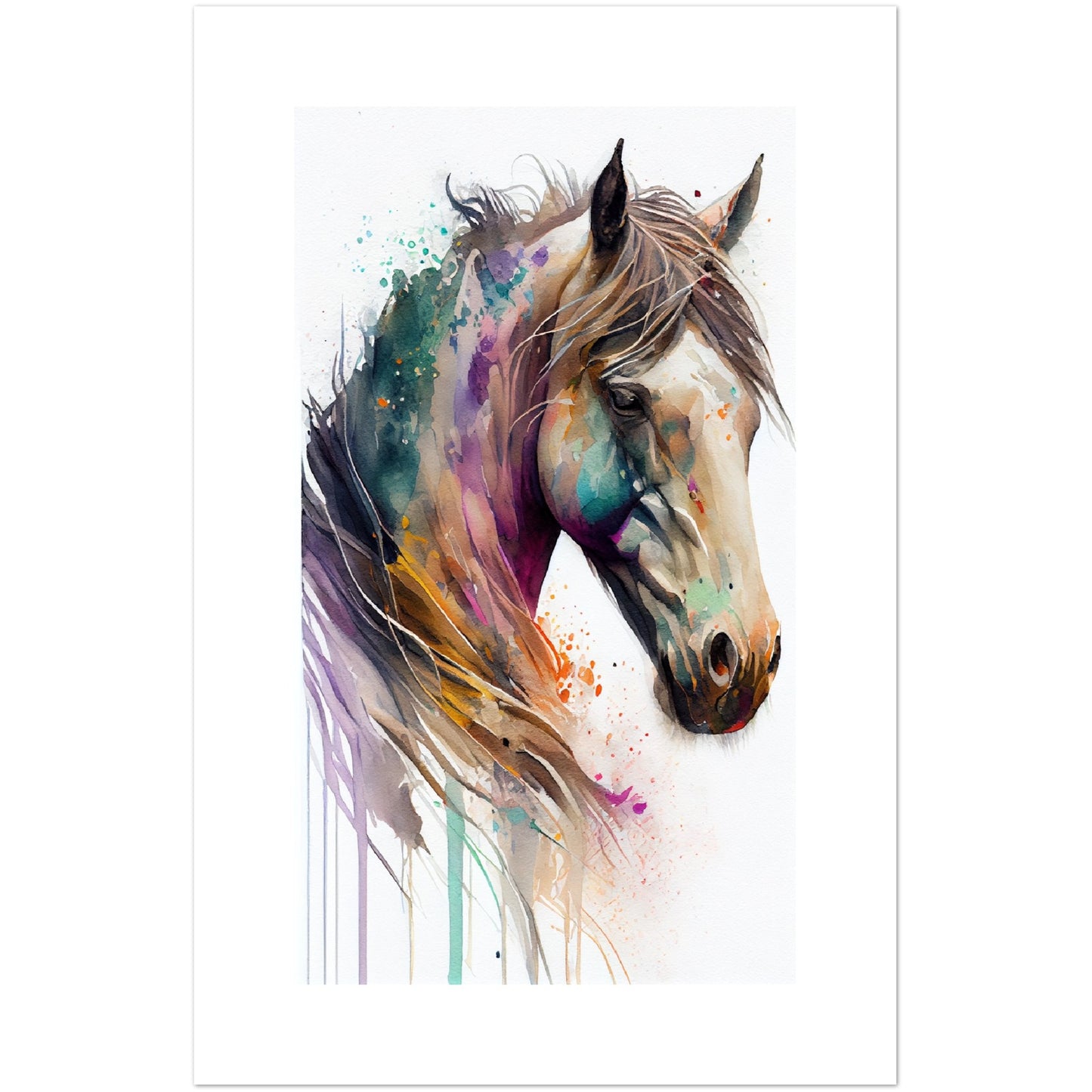 Majestic Steed - Premium Matte Paper Poster