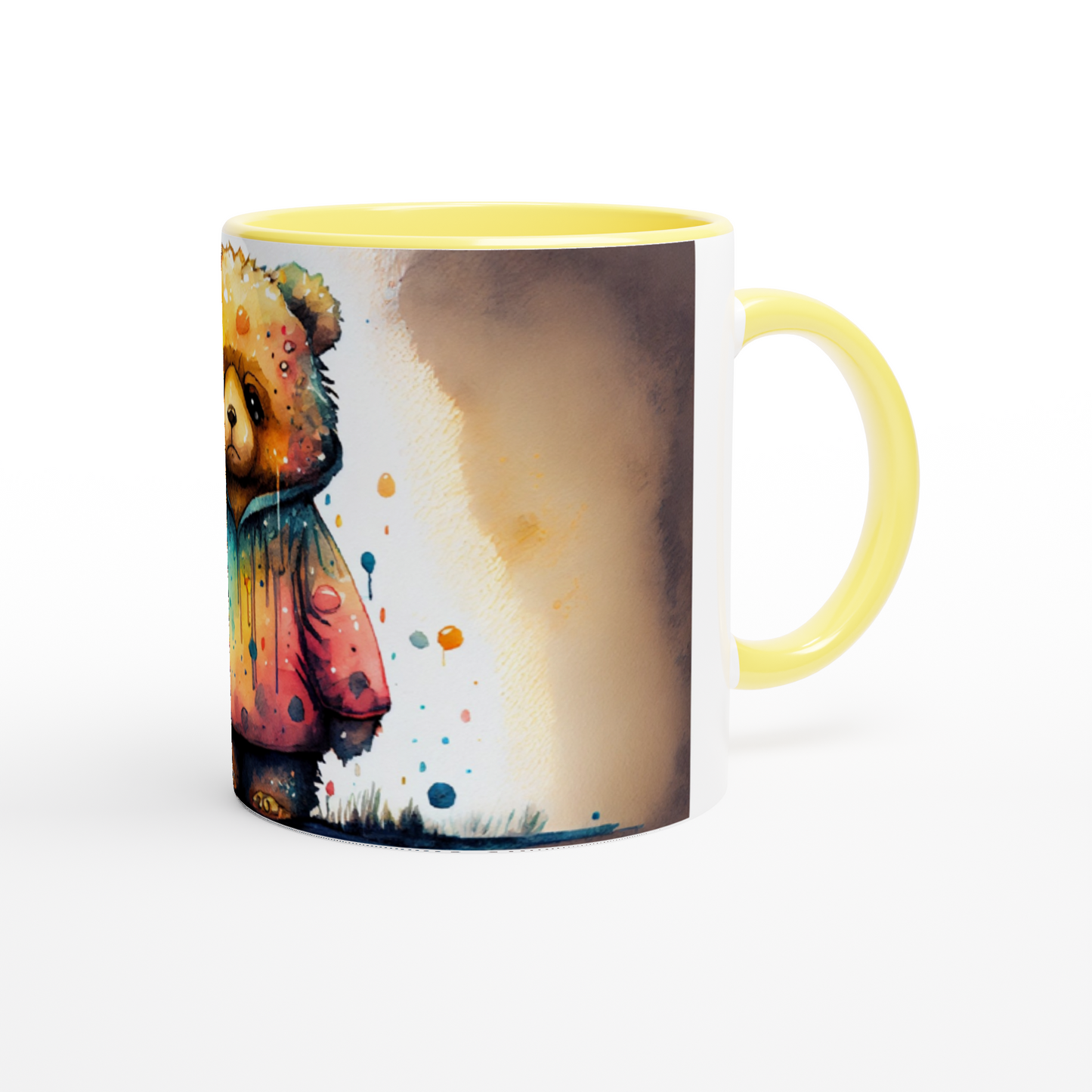 "Tears of the Cosmos A Sad Spacebear" Bear - 11oz Ceramic Mug