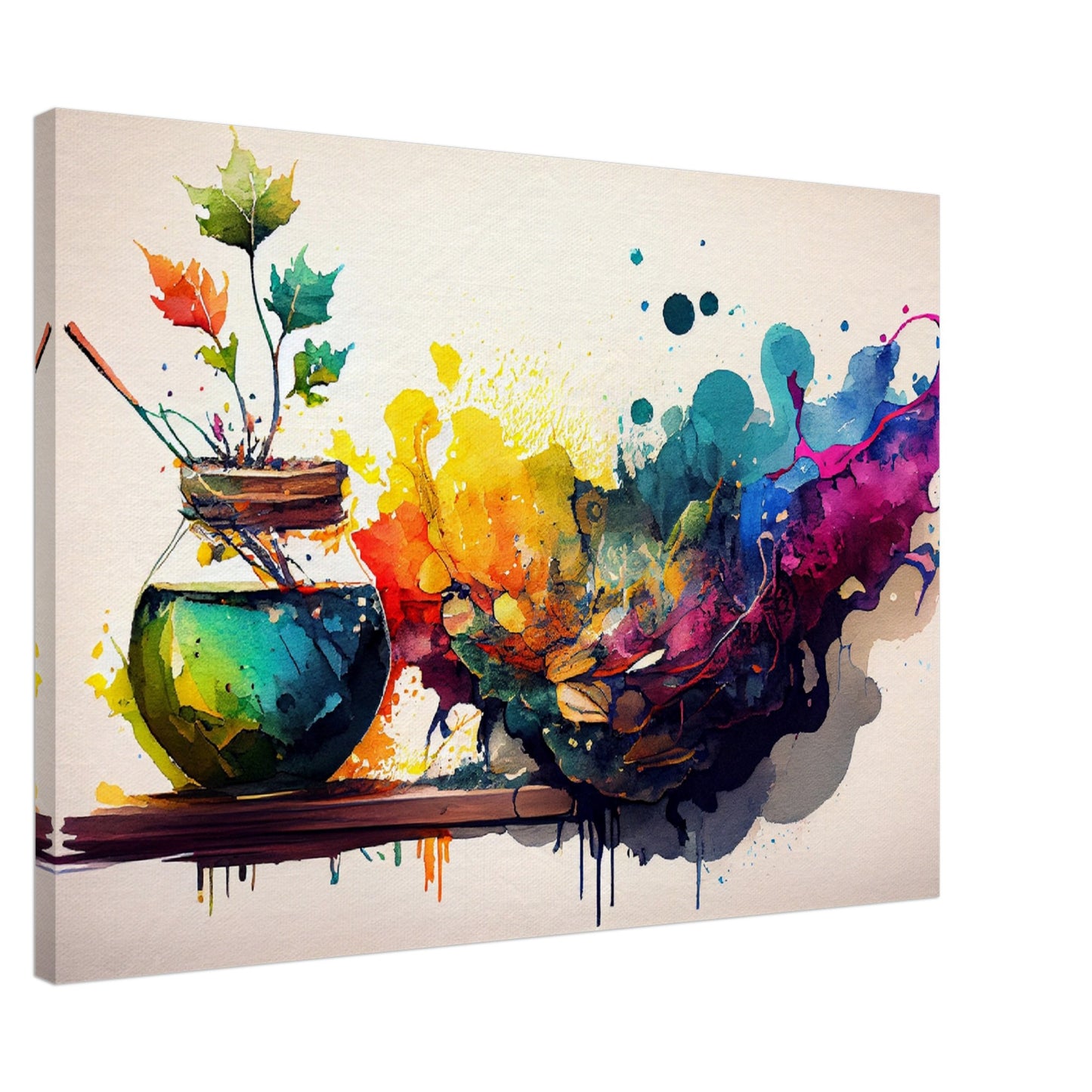 Splash of Hues - Canvas