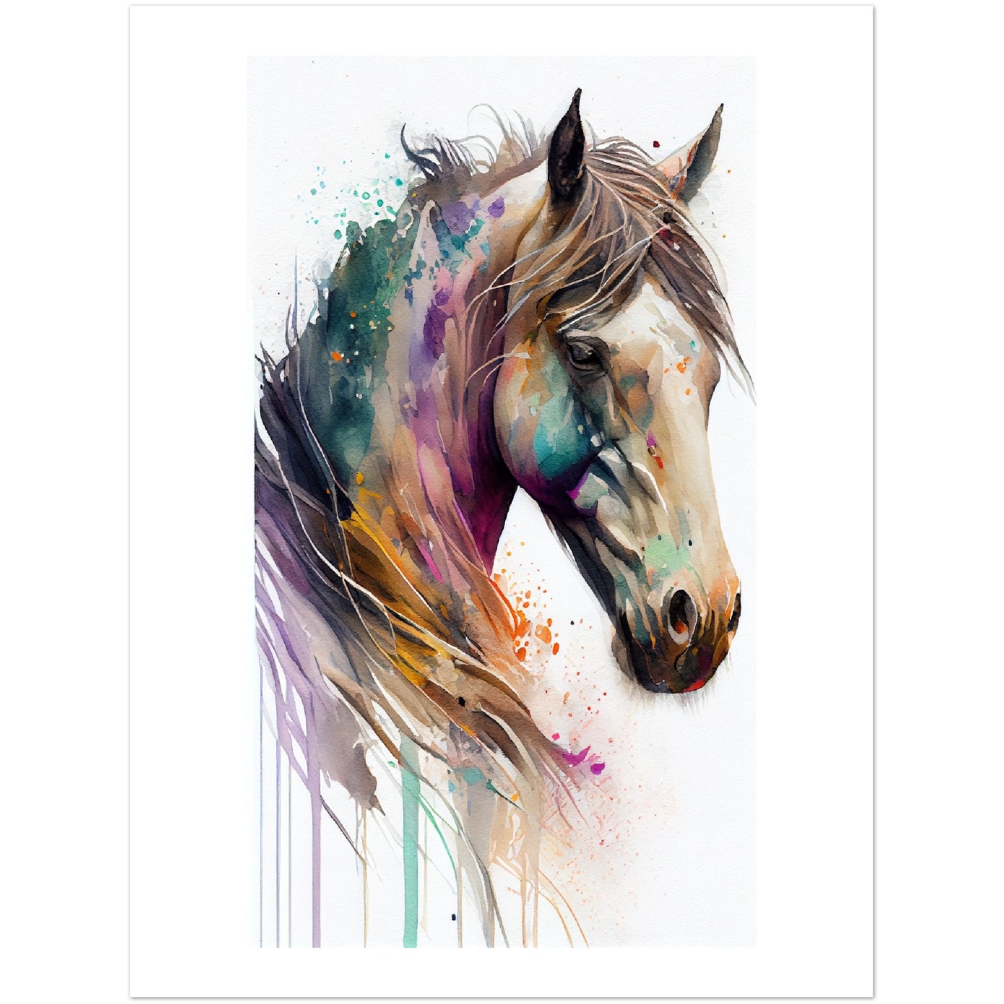 Majestic Steed - Premium Matte Paper Poster