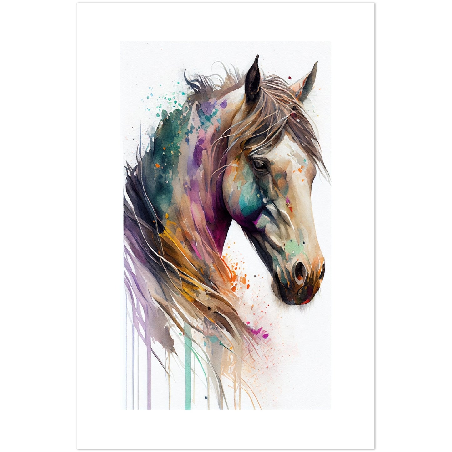 Majestic Steed - Premium Matte Paper Poster