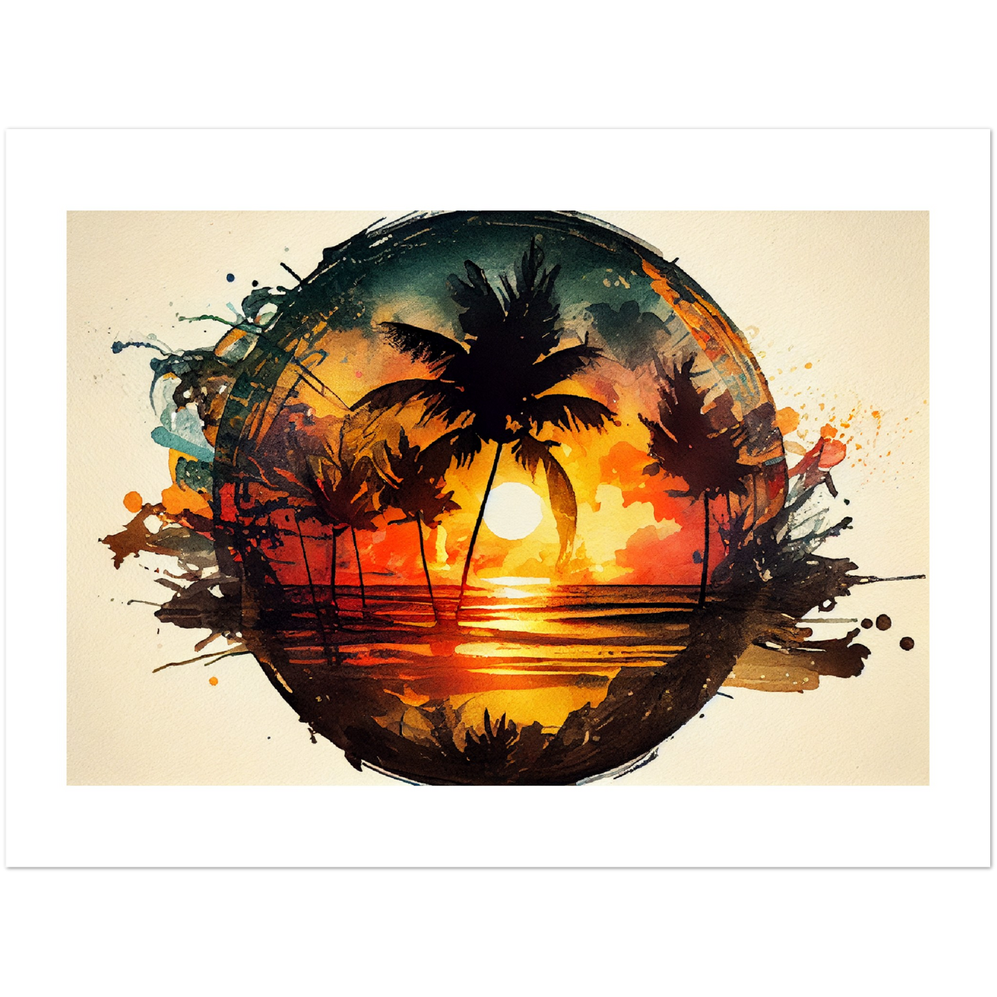 Sunset Spectrum - Premium Matte Paper Poster