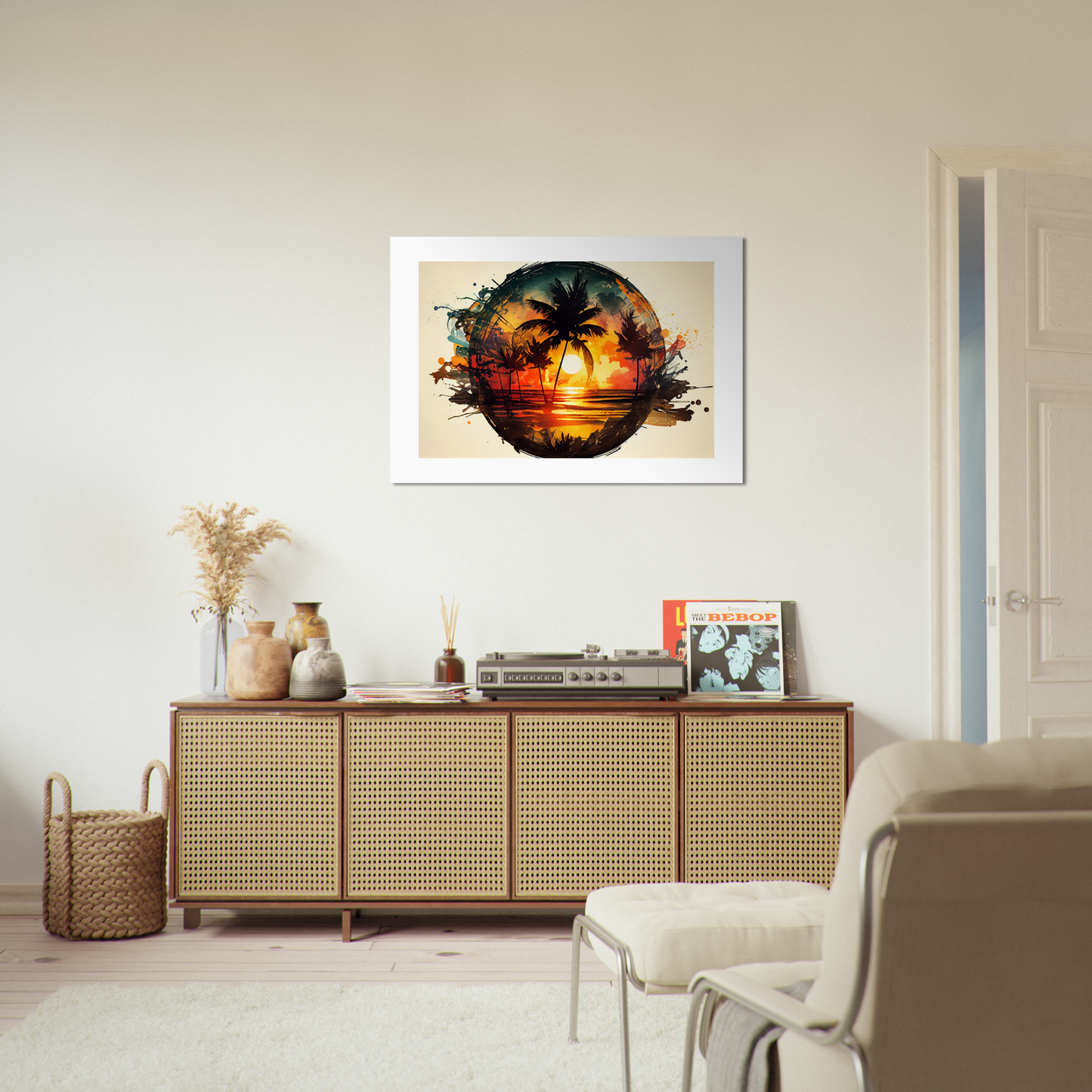 Sunset Spectrum - Premium Matte Paper Poster