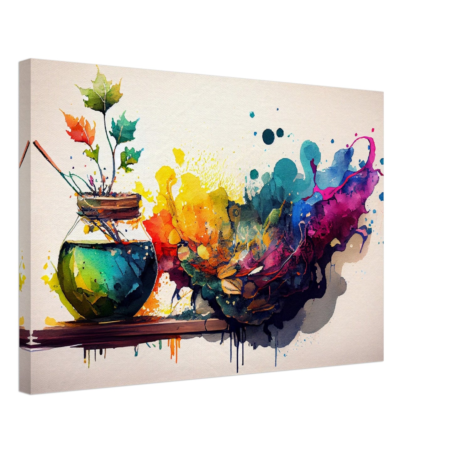 Splash of Hues - Canvas