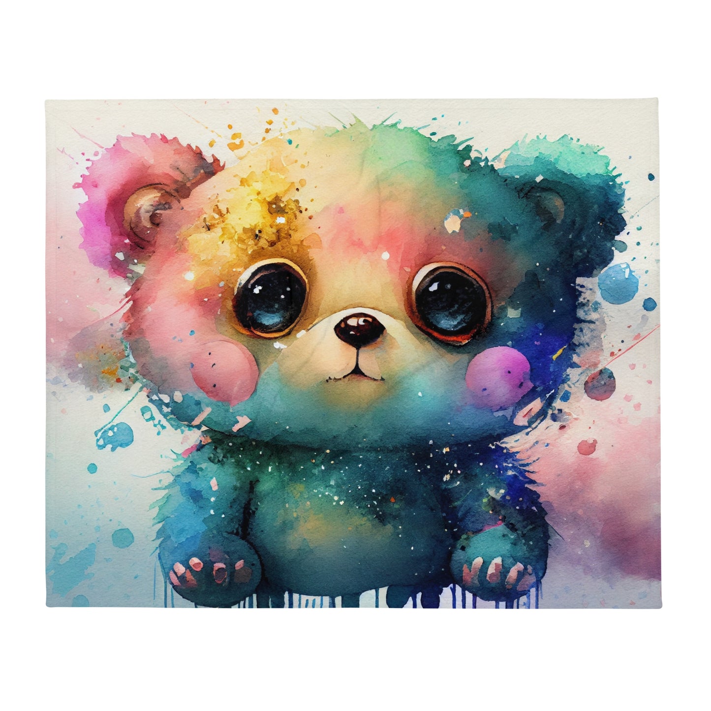 "Space Cub" Bear - Throw Blanket
